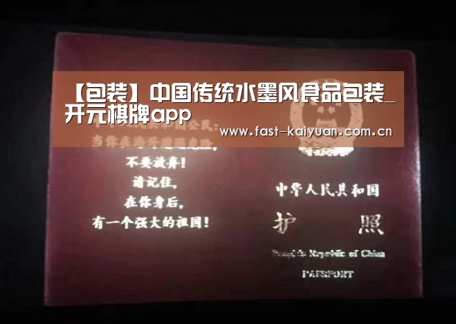 【包装】中国传统水墨风食品包装_开元棋牌app(图1) 开云体育服务